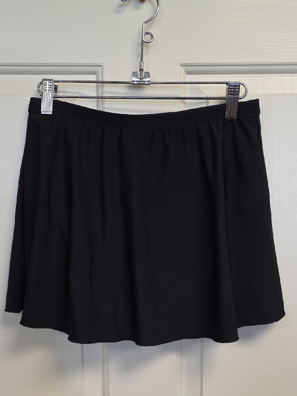 Miracle Suit Skirt Swim Bottom Black Size 10 EUC